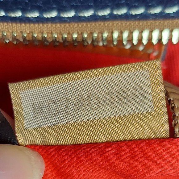 NWT DOONEY & BOURKE LARGE PEBBLE GRAIN SHOPPER & LARGE SLIM WRISTLET (BL… - Picture 12 of 16